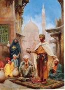 unknow artist Arab or Arabic people and life. Orientalism oil paintings  415 painting